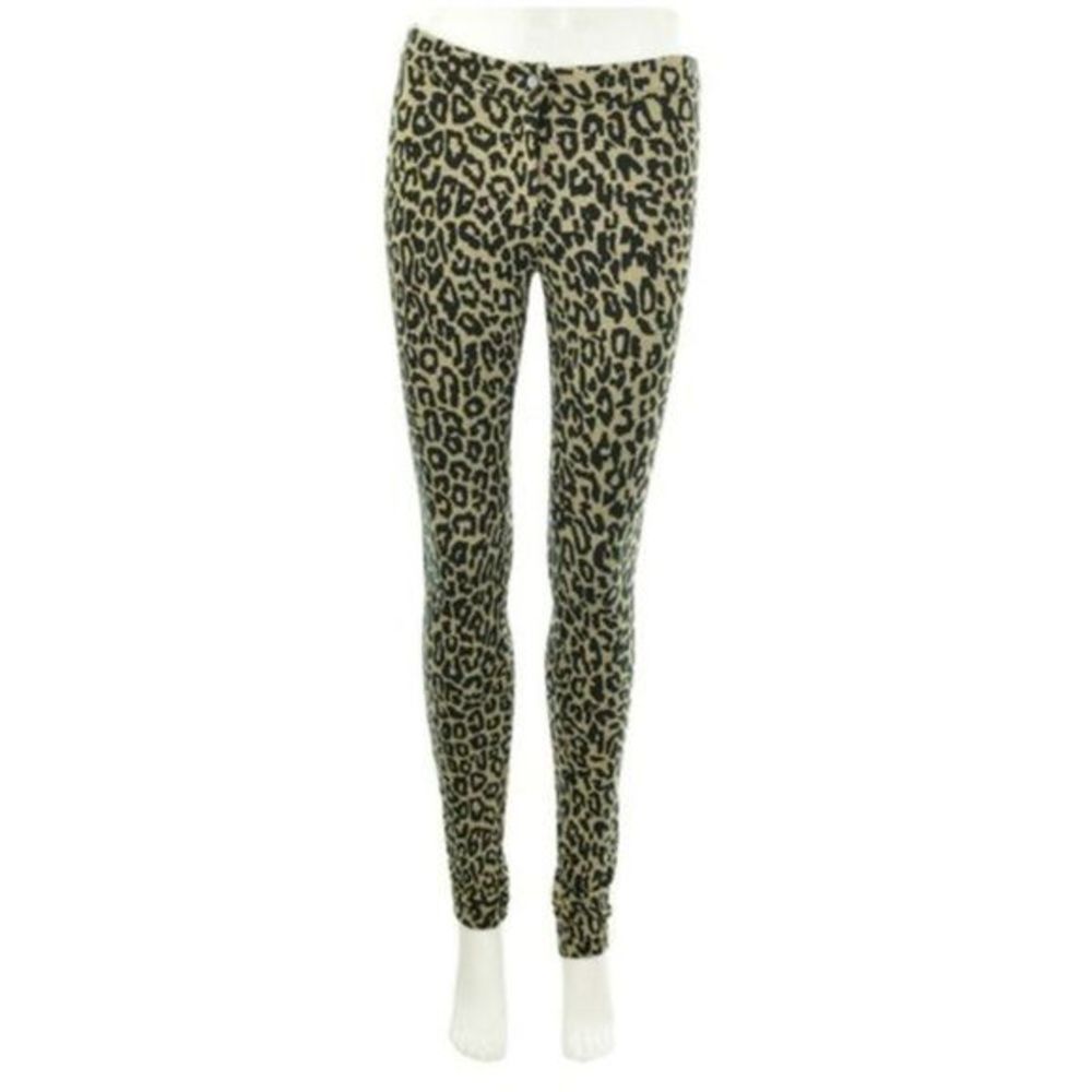SEA NEW YORK LEOPARD PRINT PANTS SIZE 4